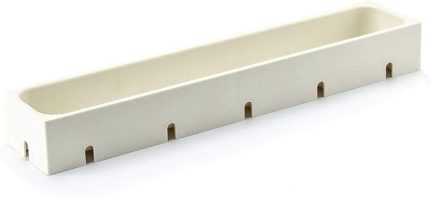 Flexispace 899434 Mutfak Gereçleri İçin Çekmece Düzenleyici, Plastik, Beyaz, 37 x 7,5 x 4,5 cm