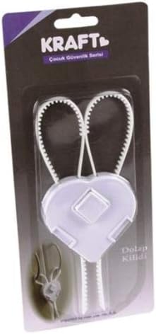 DG PT-2886 Dolap Kilidi Askılı, Beyaz