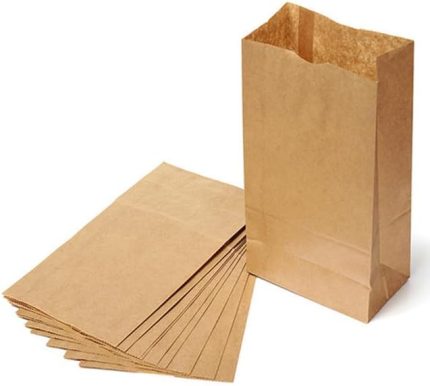 Marifetlerim - Naturel Poşet Kese Kağıdı 16 cm x 25 cm 25 Adet