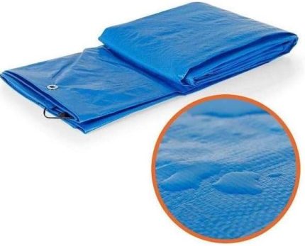 Ebatlı Su Geçirmez Pullu Çadır Branda Tente 4X6 m