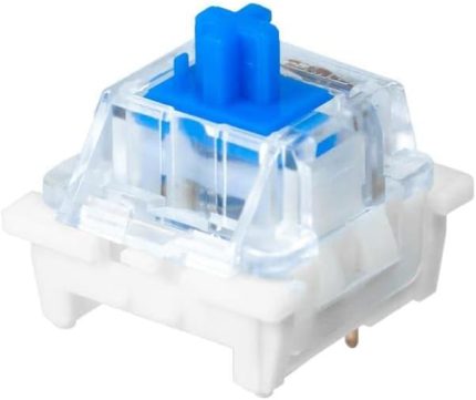 Outemu Mavi Mekanik Klavye Blue Switch Tactile Klik Sesli Yedek Tuş 6 Adet