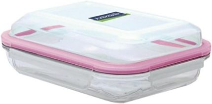 Glasslock Dikdörtgen Plus Cam Saklama Kabı 900 Ml D-MPRB090