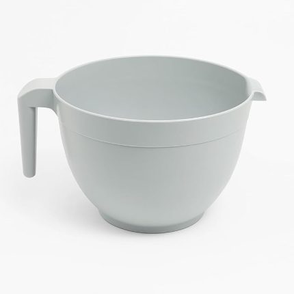 Kabı, 3 Litre Hacimli, Saplı Çırpma Kasesi, Gri