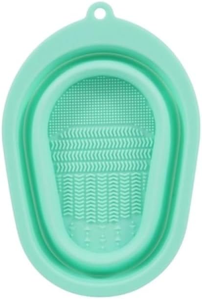 Makyaj Sünger ve Fırça Temizleyici Mat – Kompakt ve Taşınabilir Fırça Temizleme Pedi | Tüm Makyaj Süngeri ve Fırçaları İçin Uygun