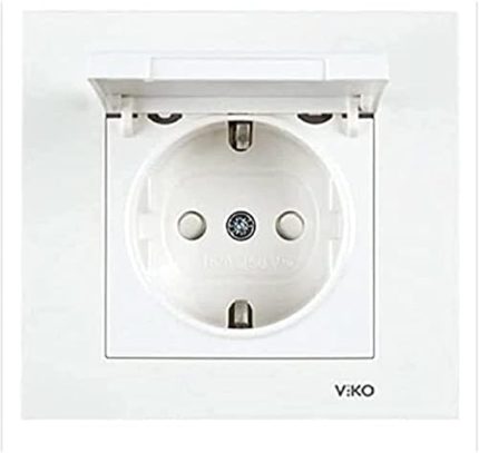 Karre Beyaz Kapakli Top Priz Çarpma KarşıtıA.Opp