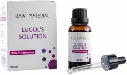 Raw Material Lugol's Solution iyot%2 Damla 30 ml