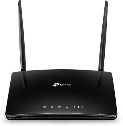 Archer MR400, AC1200 Wireless Dual Band 4G LTE Router, 4G/3G SIM Yuvası, 64 Cihaza Kadar Bağlantı, Yapılandırma Gerektirmez, Konuk Ağı ve Ebeveyn Kontrolü Desteği