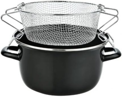 Emaye Telli Kızartma Tenceresi 24 Cm