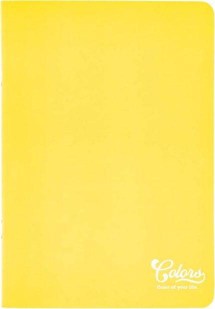 Colors A4 60 Yaprak Çizgili Defter, Sarı