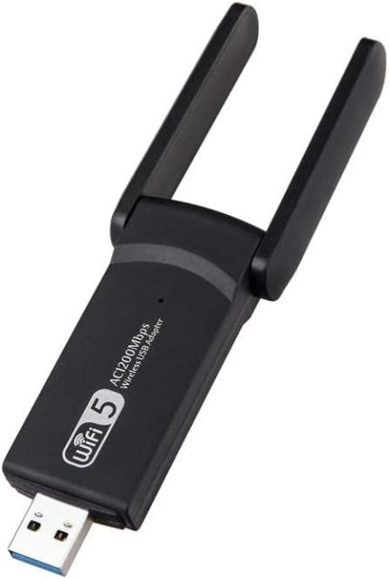 Plus PX-AC1200 Realtek RTL 8812BU Ac1200 USB3.0 1200Mbps Wifi Adaptör, 2.5G 5G 5.8G Wireless Adaptör, USB Wifi Alıcı