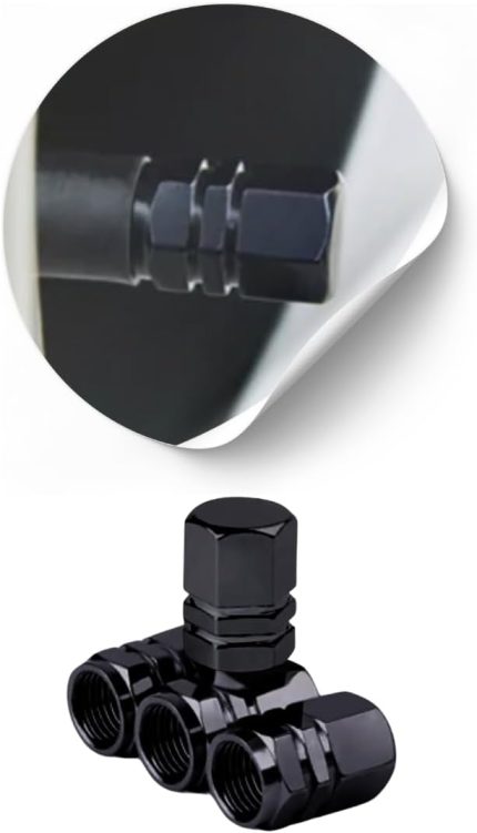 Sibop Kapağı Dörtlü Set Jet Siyah