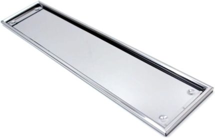 Metal Plaka Altlığı Krom Plakalık