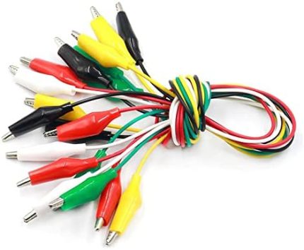 Krokodil Soketli Kablo 50Cm Timsah Ağızlı Kıskaç Prototip