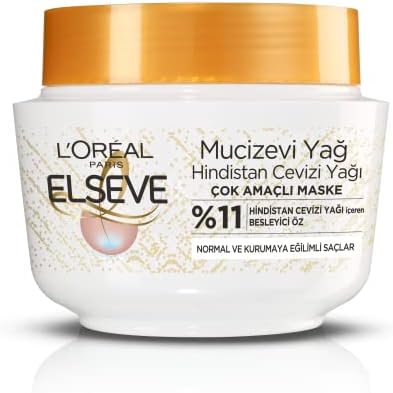PARIS Elseve Hindistan Cevizi & Değerli Yağlar Eşsiz Karışım Banyo Öncesi Maske 300 ml