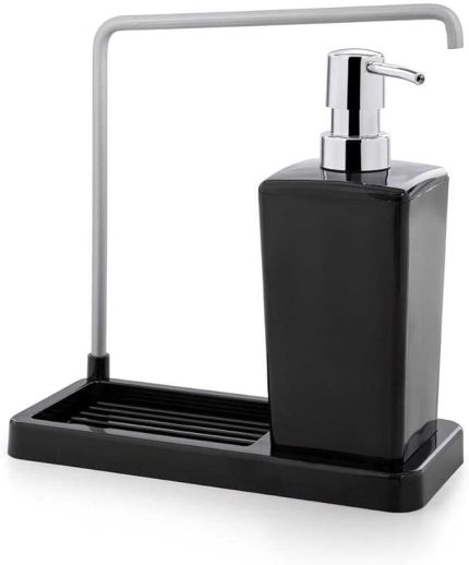 Luna Mutfak Sıvı Sabunluk, Siyah