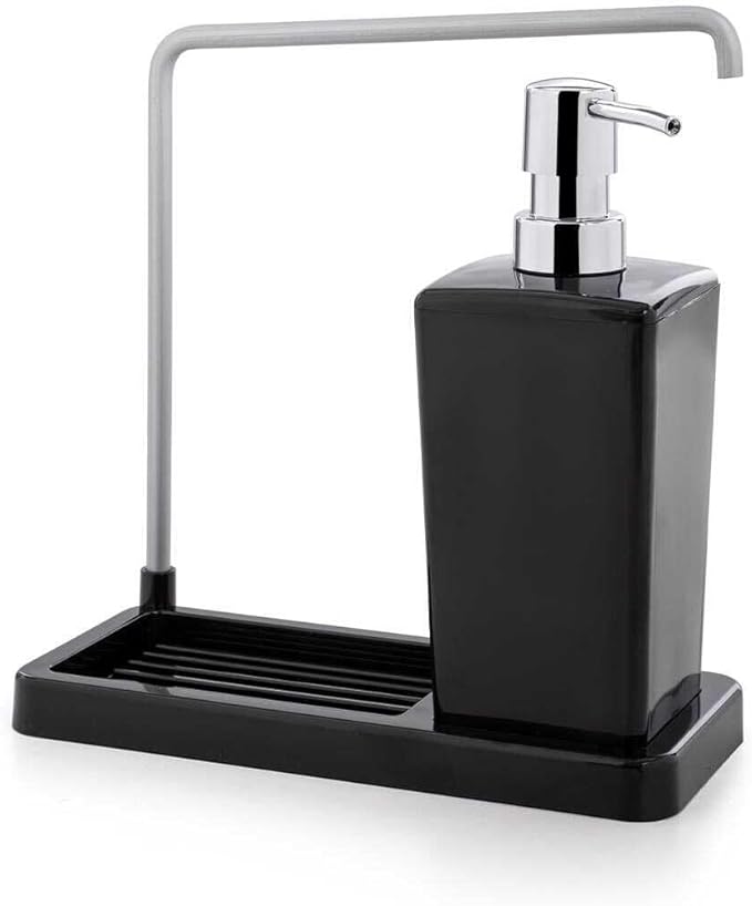 Luna Mutfak Sıvı Sabunluk, Siyah