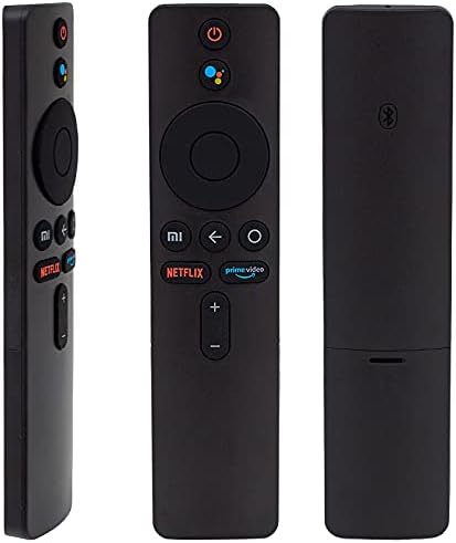 Mi TV Stick/MI Box 4S 4K için uzaktan kumanda, Xiaomı Mi TV Stick için Bluetooth ve sesli kumandalı yedek uzaktan kumanda