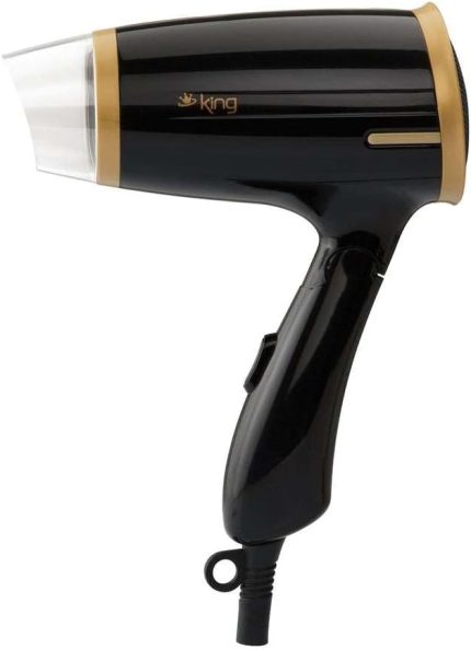 KSK437 Vilda Seyahat Tipi Saç Kurutma Makinesi | 1000W Güç | 2 Kademeli Hız & Isı Ayarı | Kompakt & Hafif Tasarım