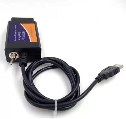 Bağlantılı CH340 Driver OBD2 ELM Modifiye Edilmiş Kısa Devreli Forscan Foccus ELMConfig DDT4ALL Uyumlu