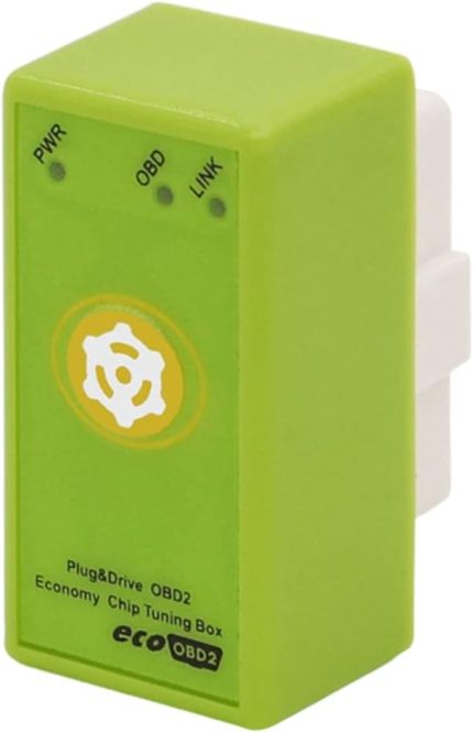 OBD2, 2'si 1 arada%15 yakıt tasarrufu Obd2 ekonomy Fuel Saver Tuning Box Chip Device ek modül, dizel benziner araç Plug Driver için