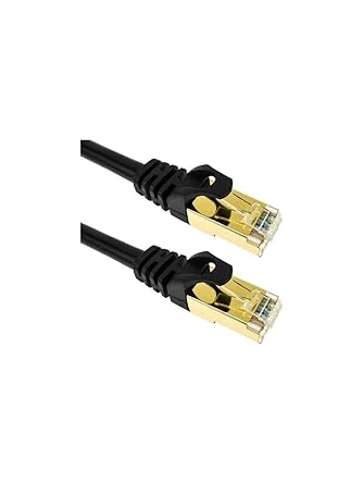 Narita Cat 7 Ağ Kablosu 5 Metre 10Gbps Ethernet Kablo Siyah - Görsel 4