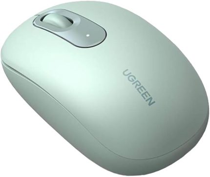 2400DPI 2.4Ghz Wireless Kablosuz Sessiz Mouse Yeşil