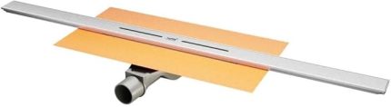 Galata X Duş Kanalı Yandan Çıkışlı 80 cm Mat Satine