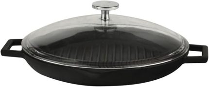 Döküm Izgara TVA Cam Kapaklı, 26 cm