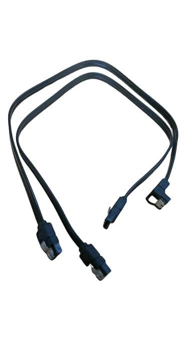 SATA III Kablo 40cm, 6 Gbits, 90° Açılı, 1 Düz ve 1 90 Derece Açılı, Orjinal, Asus