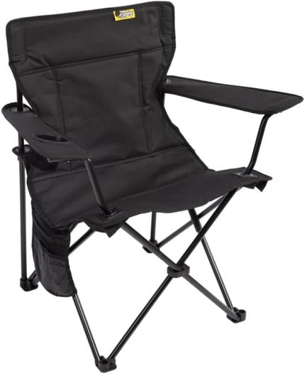 CHAIRS V2 Siyah Lüks Kamp Sandalyesi