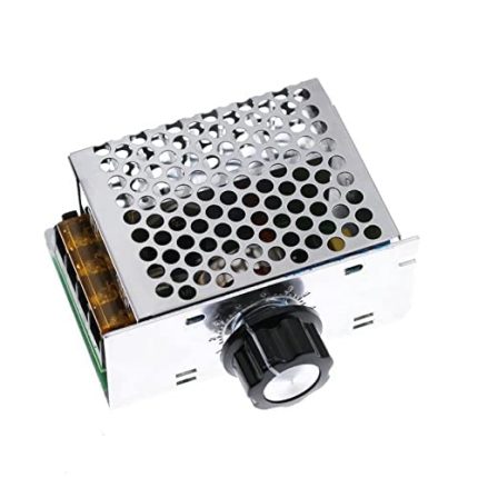 220V 4000W Dimmer SCR AC Motor Hız Devir Kontrol Elektrikli Fırın Rezistans Su Isıtıcı Lamba Işık Parlaklık Fan Voltaj Regülatörü