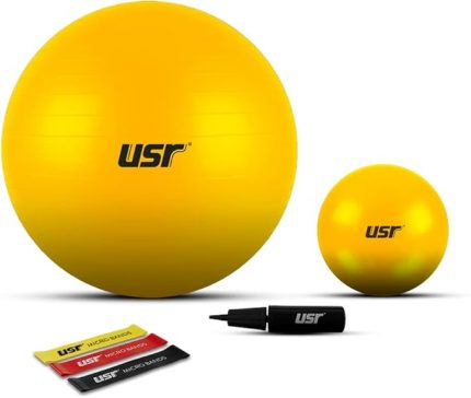 20+55 Cm Pilates Topu + Pompası + 3 Micro Bant