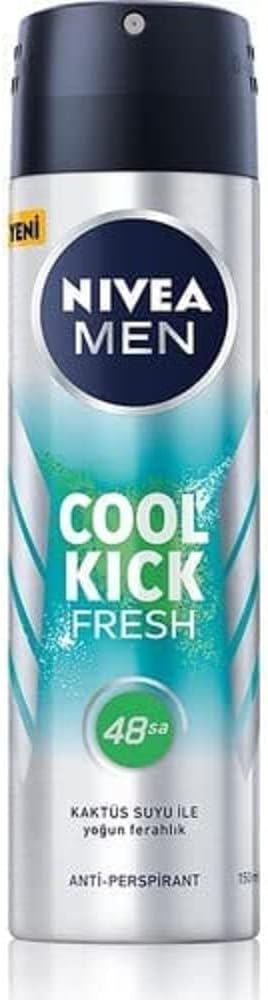 Men Cool Kick Fresh Sprey Deodorant 150 ml 1 Paket (1 x 150 ml)