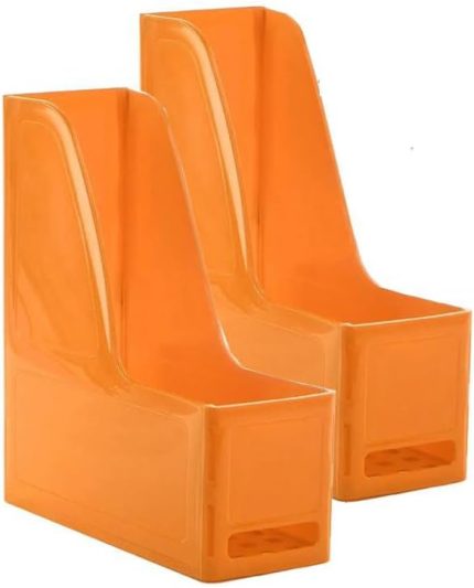 Magazinlik Demonte Plastik 2 Adet Plastik Kutu Klasörü Magazinlik A4 Dosya ve Masa Düzenleyici Sınıf Ev Ofis