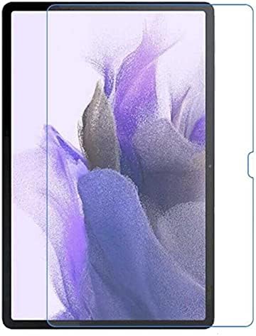 Galaxy ile uyumlu Tab S7 FE LTE (T737-T736-T733-T730) Tablet Temperli Cam Ekran Koruyucu Renksiz