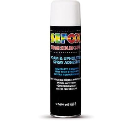 Sprey Yapıştırıcı, Kumaş, Sünger, Kauçuk, Halı, Deri, Ahşap, Karton, Kağıt ve Plastik için Aerosol Genel Amaçlı Sprey Yapıştırıcı