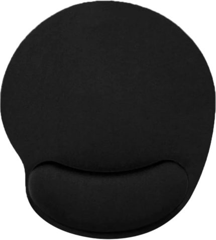 Bilek Destekli Jel Mouse Pad,Ergonomik Kaymaz Taban,Oyun ve Ofis için Fare Altlığı,Suya Dayanıklı (SİYAH)