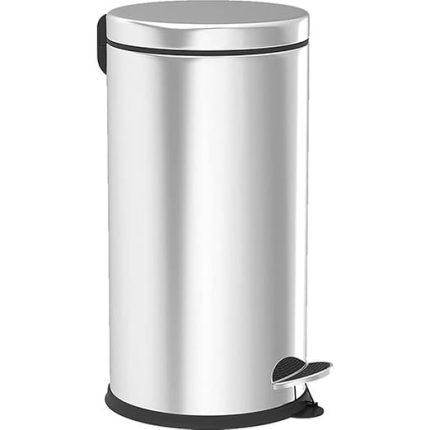 Pedallı Çöp Kovası Krom 12 LT(NV1004)