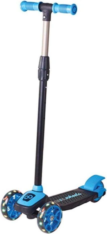 Toys Cool Wheels 3+ Yaş Led Işıklı, 3 Tekerlekli Twist Scooter MAVİ