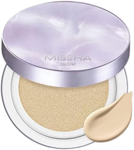 Yoğun Kapatıcı, Nemli ve Parlak Bitişli Cushion Glow Layering Fit Cushion No.17 Ivory SPF50+/PA++++