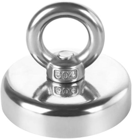 D25 19kg Fishing Magnet 25mm Askılı Güçlü Neodyum Mıknatıs