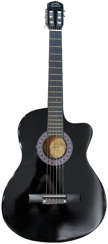 KASA SİYAH RENK KLASİK GİTAR - 4/4 BOY ÖĞRENCİ GİTARI KILIF ve PENA HEDİYE !