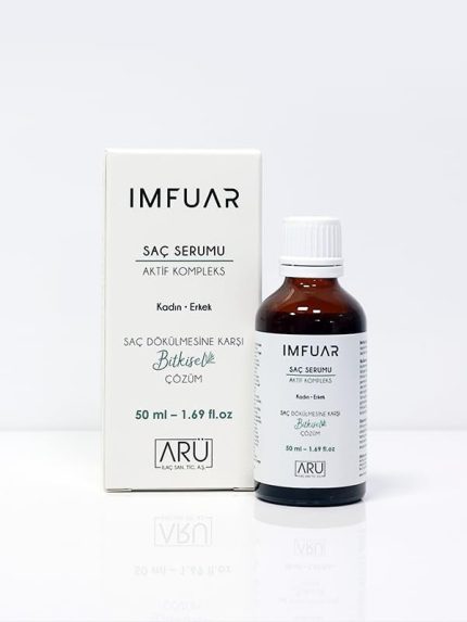 SAÇ OLUŞUMUNU DESTEKLEYEN VE SAÇ DÖKÜLMESİNİ ENGELLEYEN SAÇ SERUMU 50 ML 63 FARKLI AKTİF MADDE