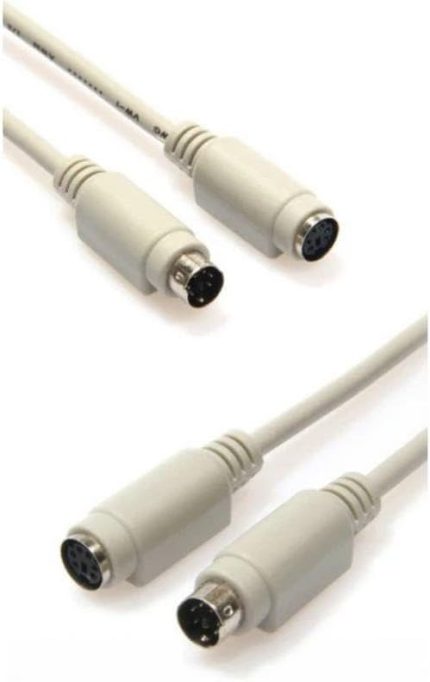 metre ps2 uzatma kablosu dişi erkek ps2 kablo ps2 klavye kablosu ps2 mouse uzatma kablosu