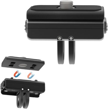 Manyetik Quick Release Kiti Insta360 X4/X3 için, Panoramik Kamera Montaj Adaptörü Dönüştürmek 1/4 "Konu Kamera Aksesuar Insta 360 Ace/Ace Pro/ONE X2/X/ONE RS/R