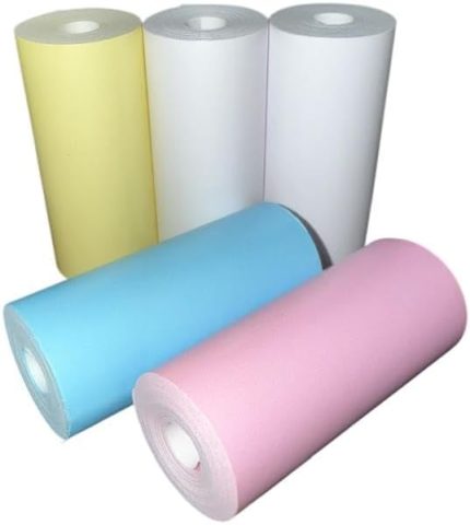 5 Rulo Çocuk Kameraları için Anında Baskı Kağıdı Fotoğraf Kağıdı (Çok Renkli)