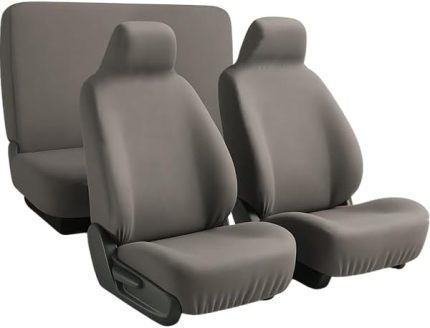 Cooper ile uyumlu oto koltuk kilifi fit yapisi ile aracinizin havasini degistirir Gri