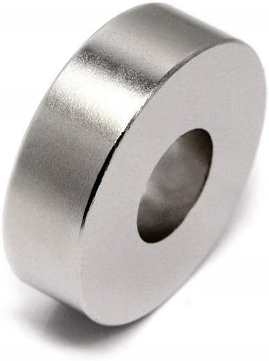 Magneteksan Ø15x5x5 mm - Delikli Güçlü Neodyum Mıknatıs (5 Adet Set)