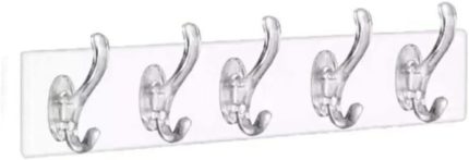 mayaglory Yapışkanlı Şeffaf Askılık Çok Amaclı Banyo ve Mutfak