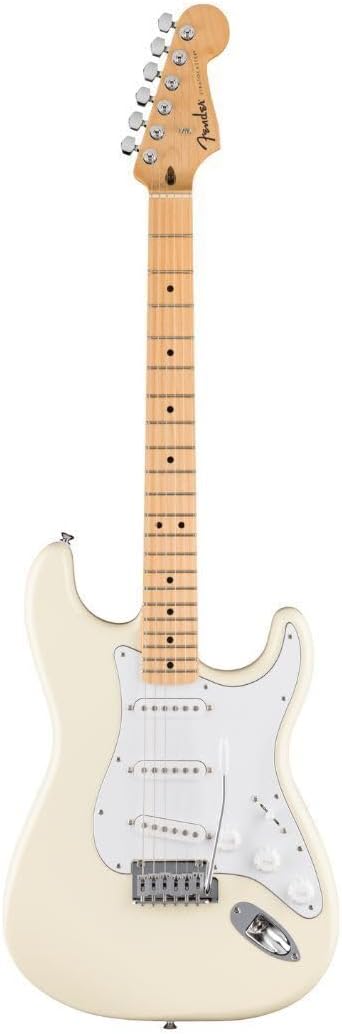 Standard Stratocaster Olympic White - Maple Elektro Gitar